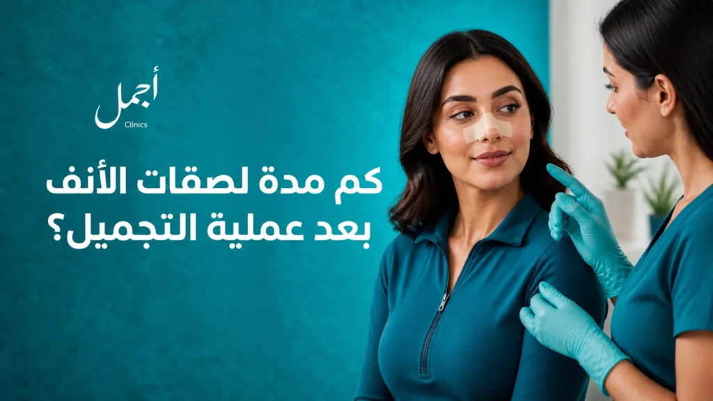 كم مدة لصقات الأنف بعد عملية التجميل؟ - عيادات أجمل